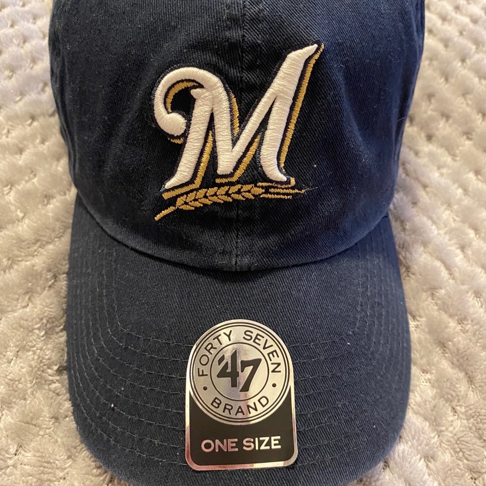 Never Worn Milwaukee Brewers Baseball Cap